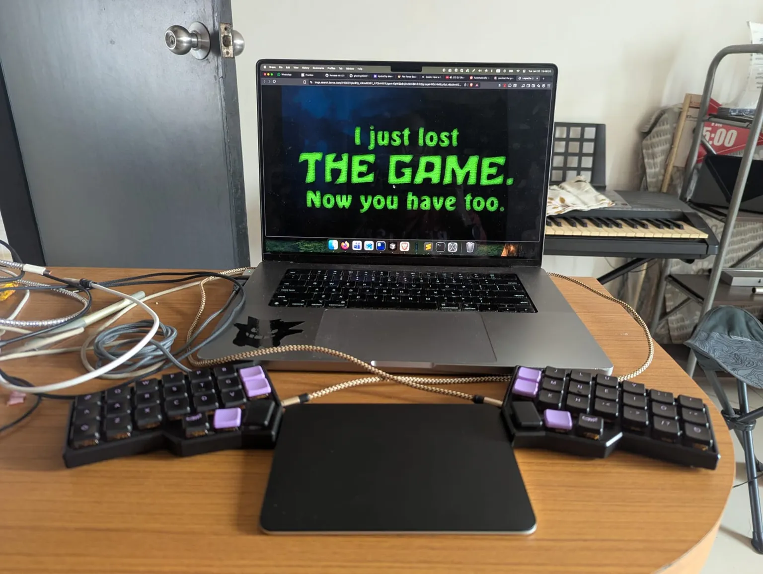Picture of the pretty trackpad
